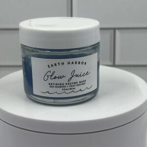 Earth Harbor ‘Glow Juice’ Refining Enzyme Mask w/Red Seaweed + Fruit Enzymes 2oz
